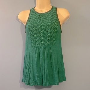 American Eagle Outfitters Sleeveless Top - Green